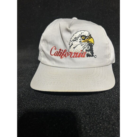 California Bald Eagle Adjustable Baseball Style Hat Cap - Picture 1 of 10